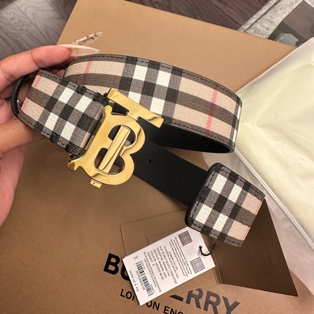 Burberry Belt - 100% Authentic